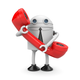Illustration for article titled Call Center Worker Suspended for Answering Calls With Robot Voice